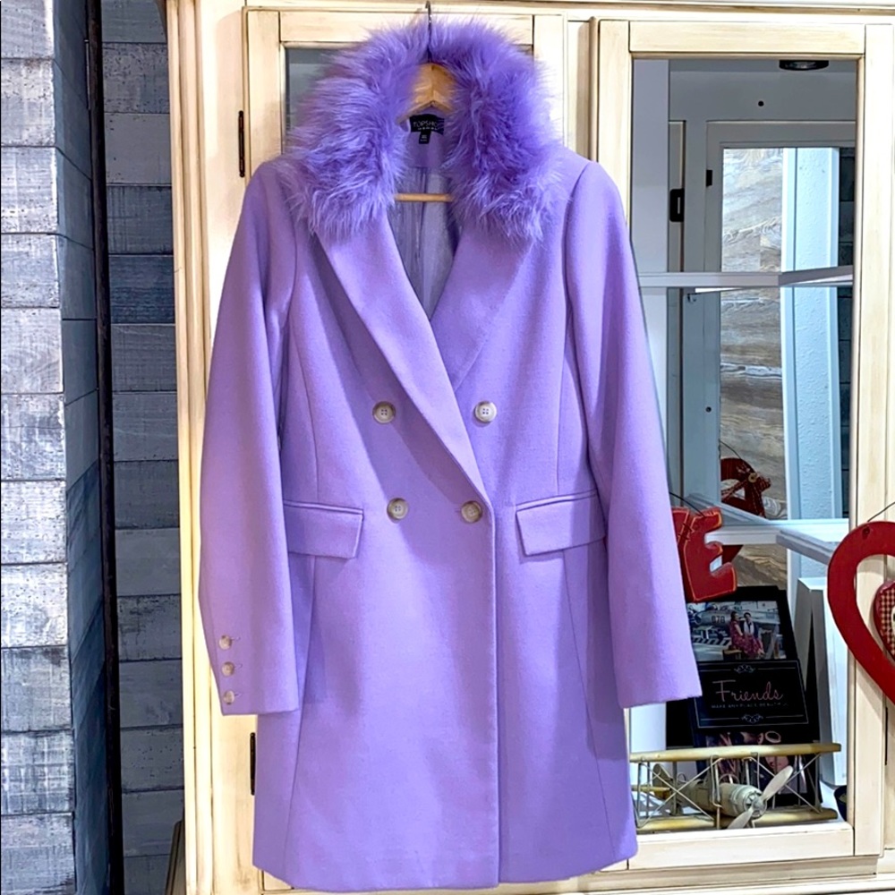 Lilac coat 🧥